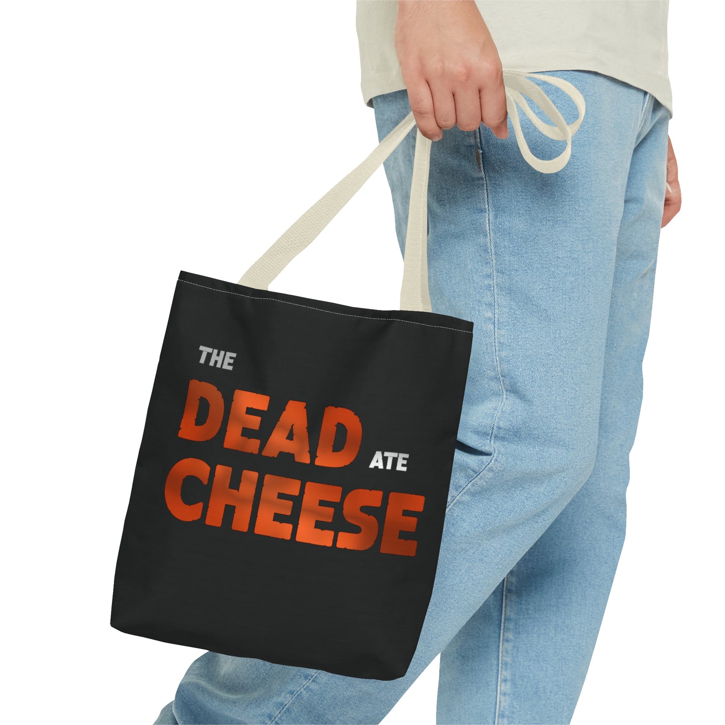 The Dead Ate Cheese Tote Bag (AOP)