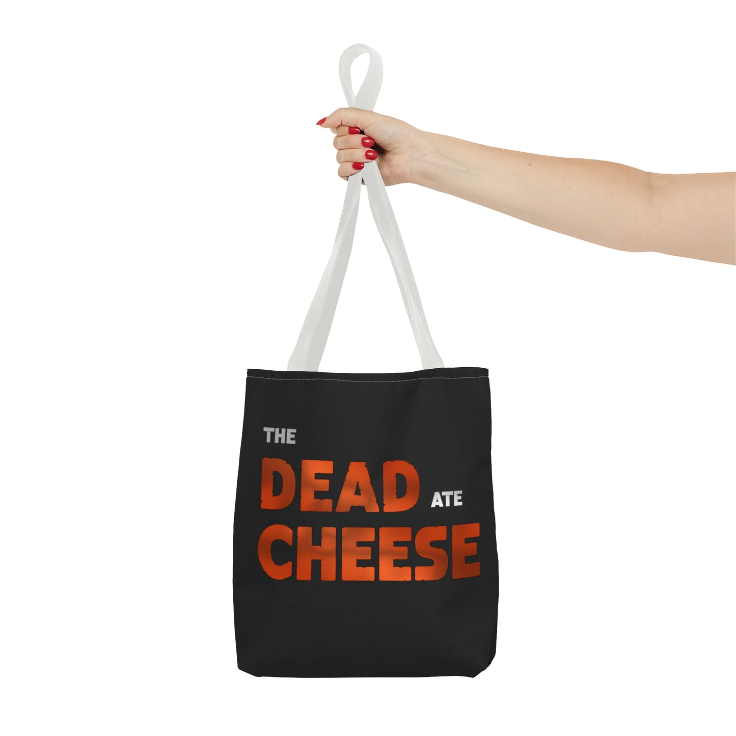 The Dead Ate Cheese Tote Bag (AOP)