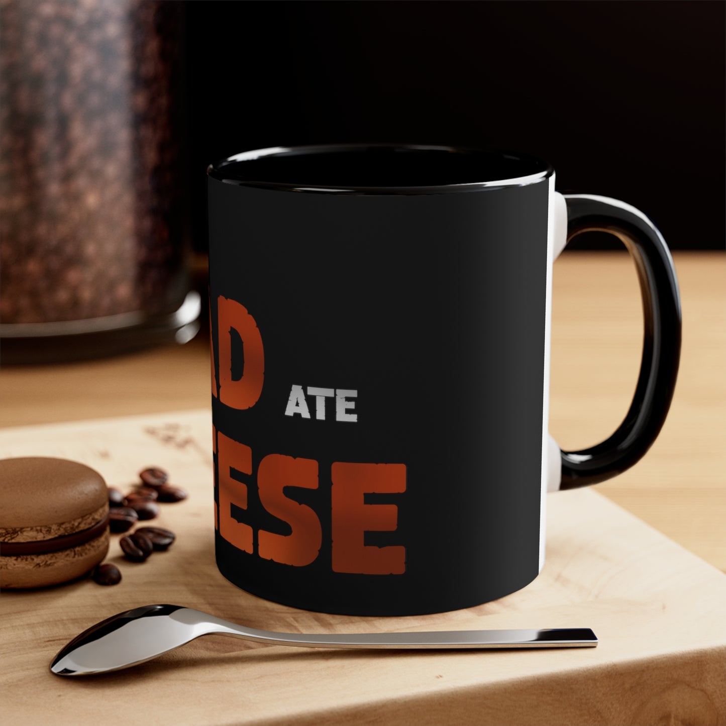 The Dead Ate Cheese Accent Coffee Mug, 11oz