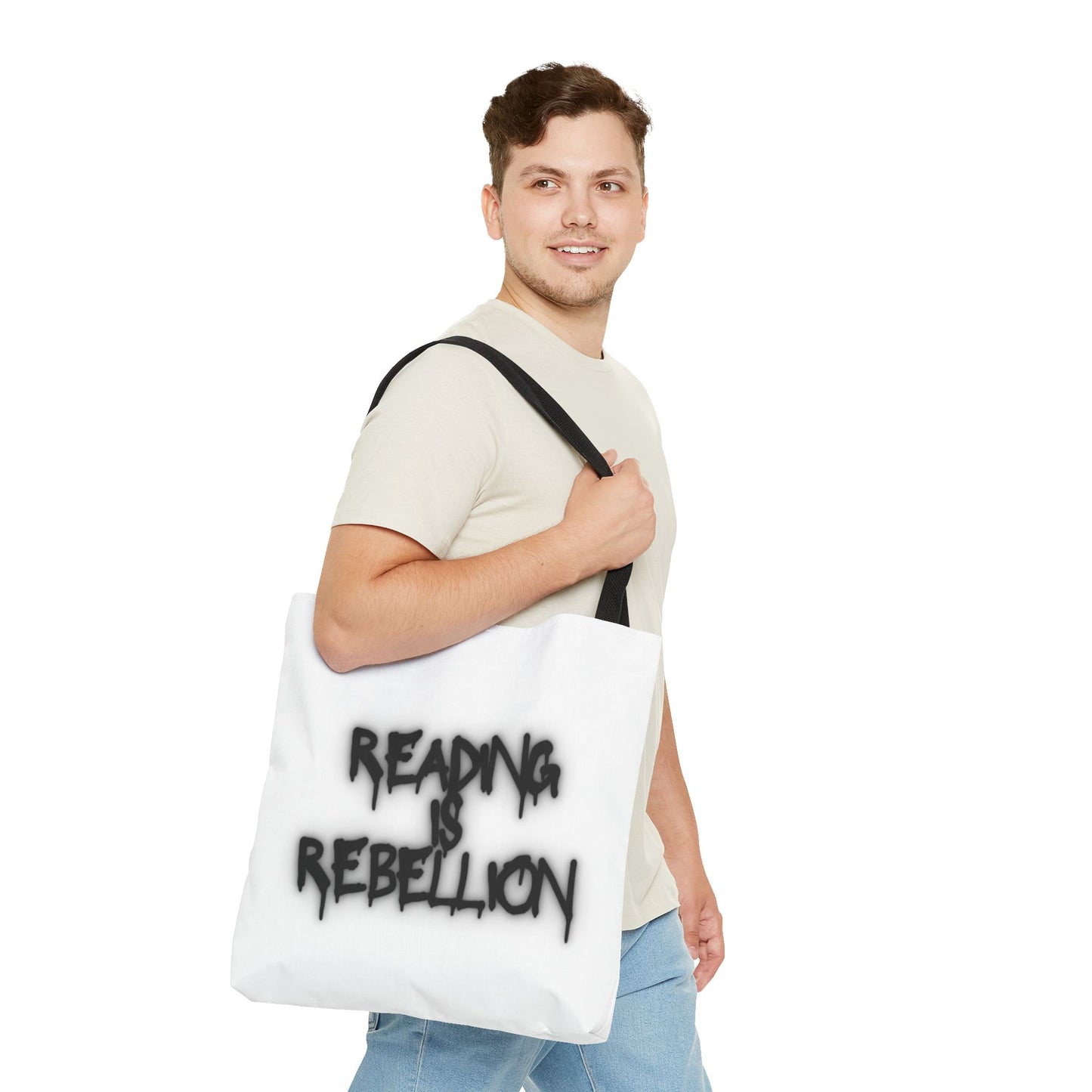 Reading Is Rebellion Tote Bag