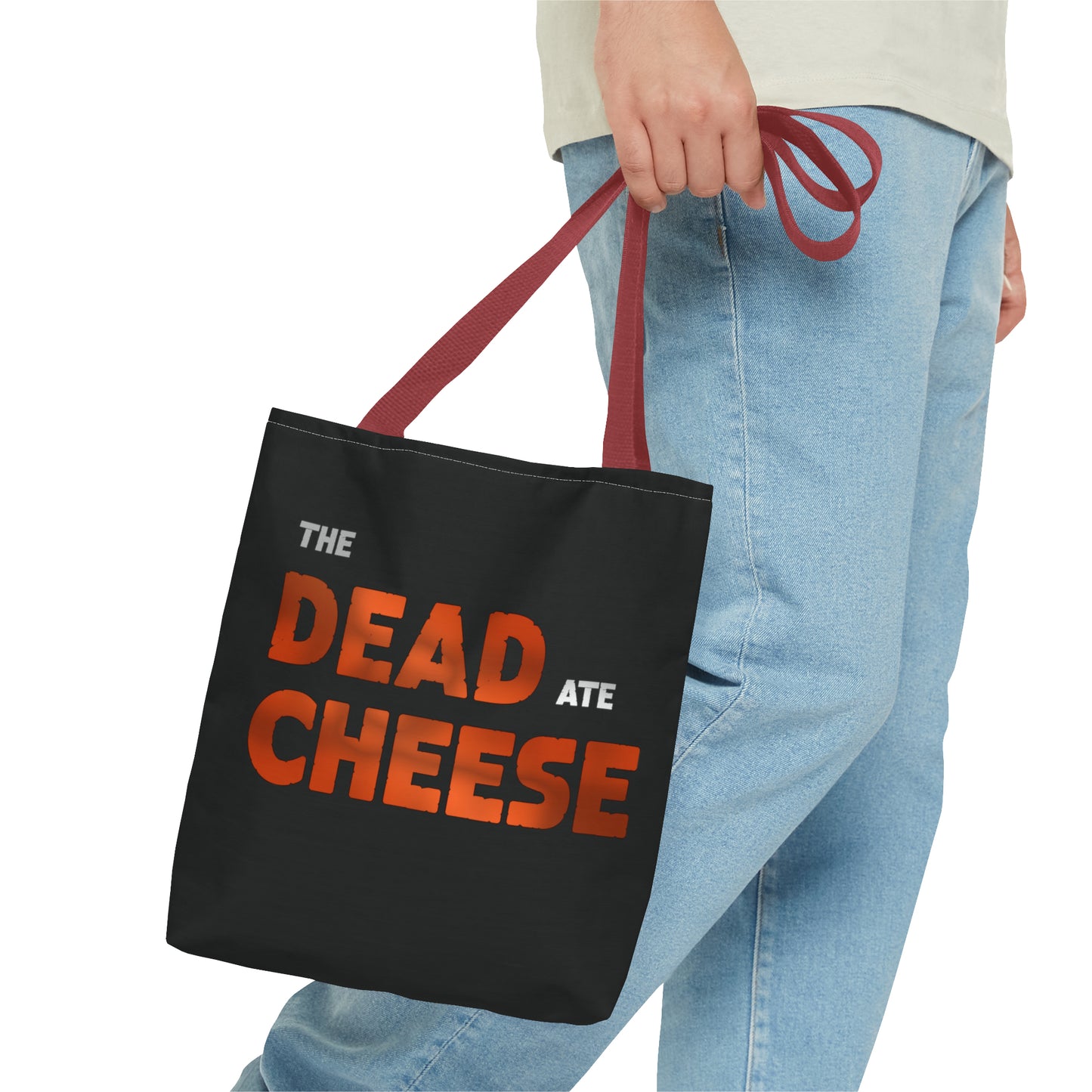 The Dead Ate Cheese Tote Bag (AOP)