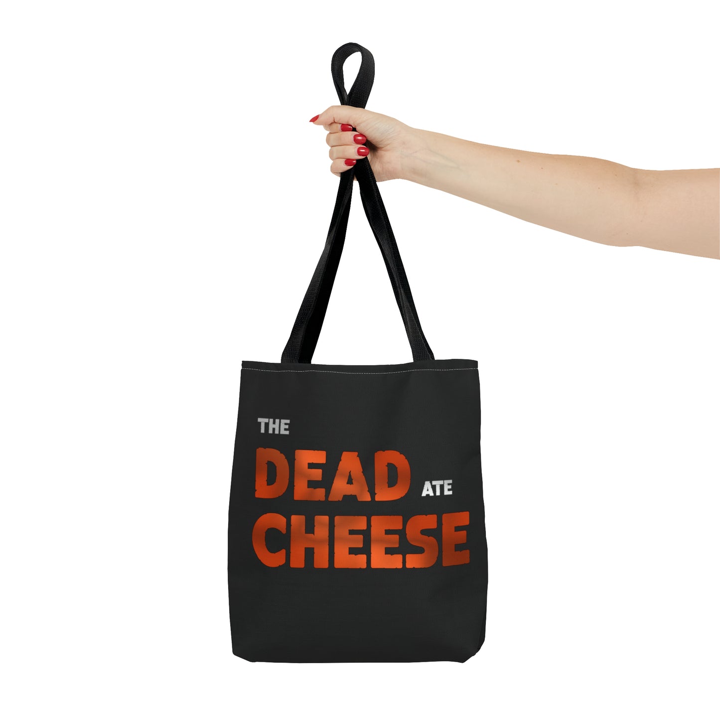 The Dead Ate Cheese Tote Bag (AOP)